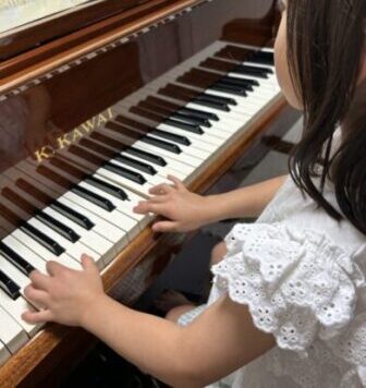 立川 西国立 メープルミュージック ピアノコースの幼児さん