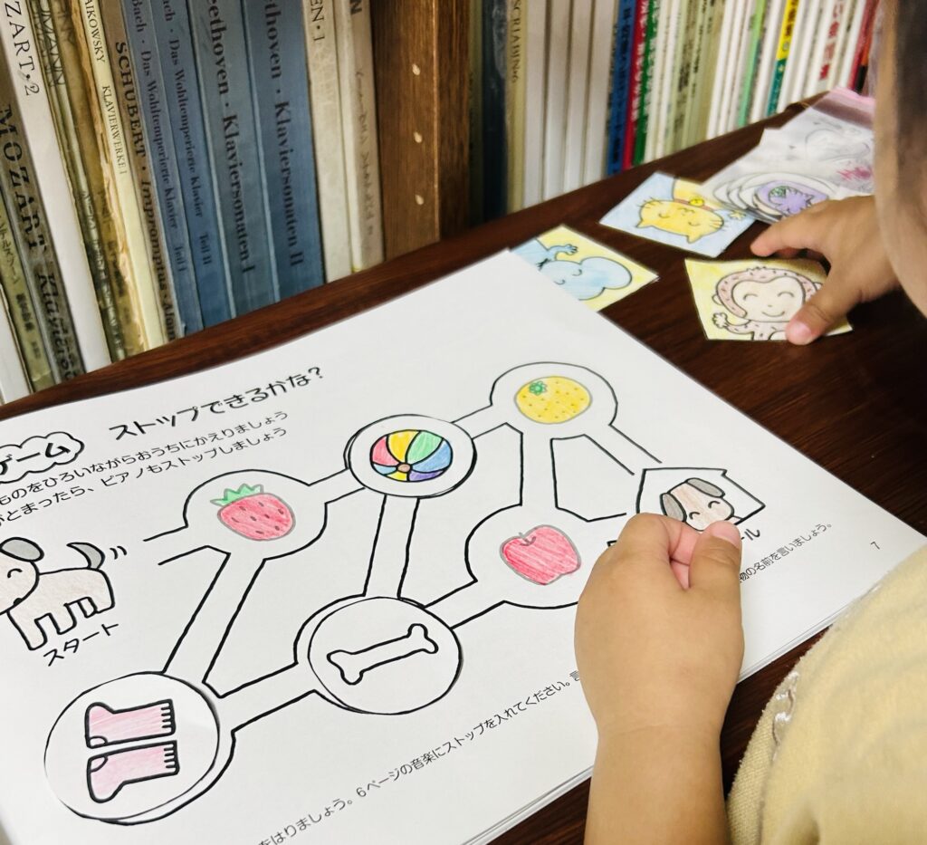立川市 西国立 知育プレピアノ ピアノ教室 メープルミュージック